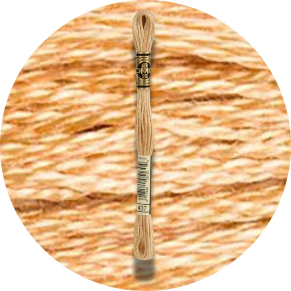 DMC Mouliné Spécial 25 Broderigarn, Ensfarvet, Neutrale nuancer